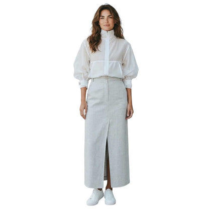 Tailor Pencil Skirt Maxi length Rocco Ragni sold at Aqualta 4