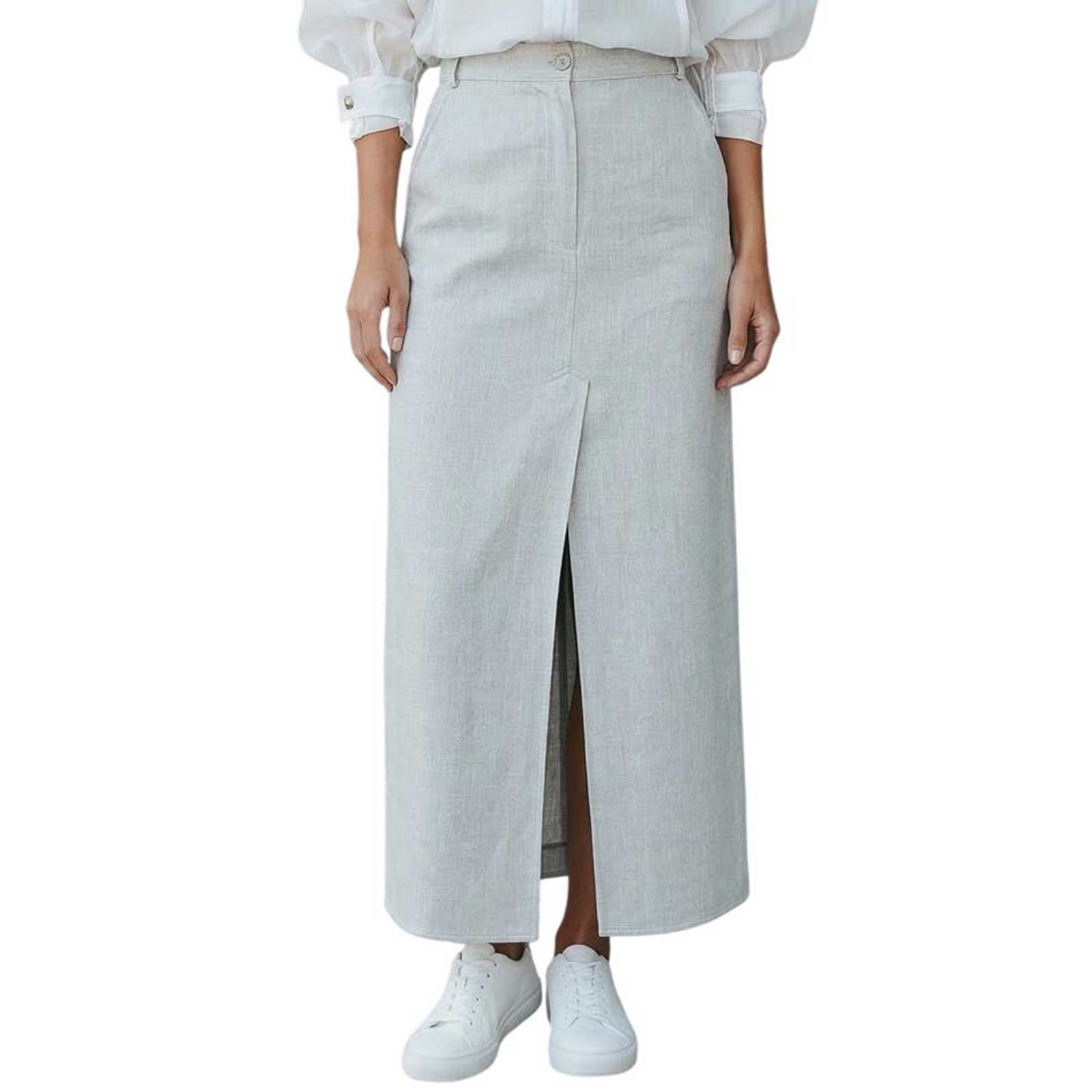 Tailor Pencil Skirt Maxi length Rocco Ragni sold at Aqualta 5