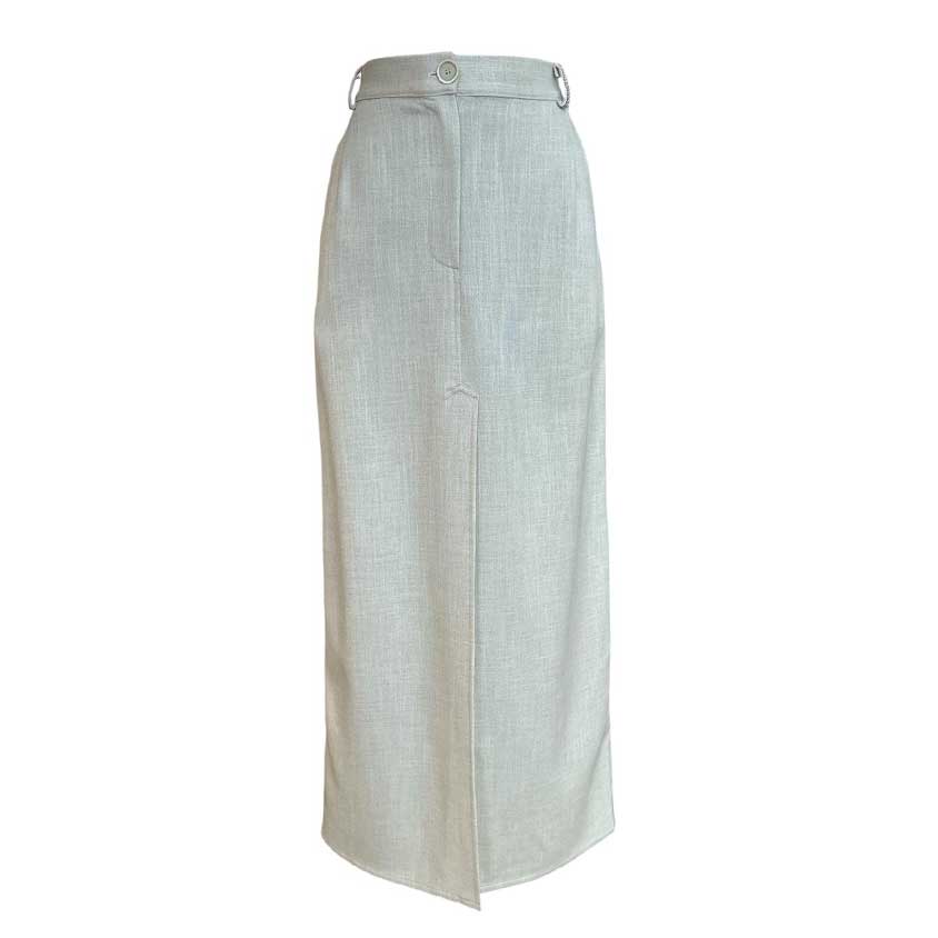 Tailor Pencil Skirt Maxi length Rocco Ragni sold at Aqualta