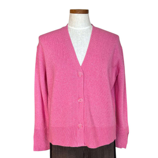 V Neck Cardigan Pink Sans sold at Aqualta