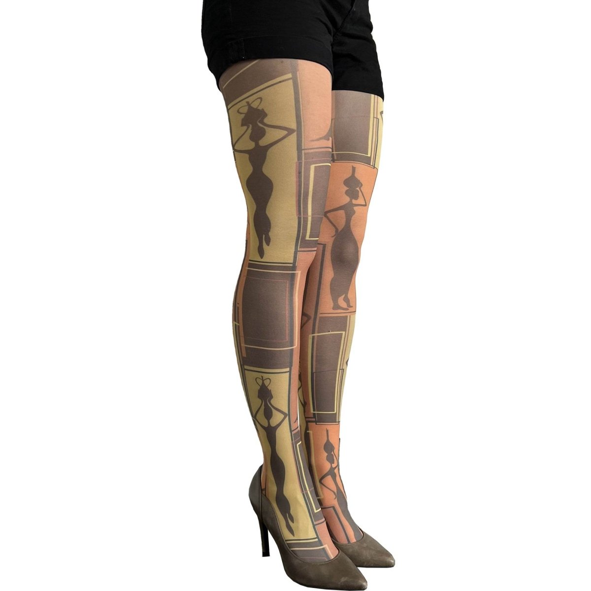 African Art Tights for Women - AQUALTA