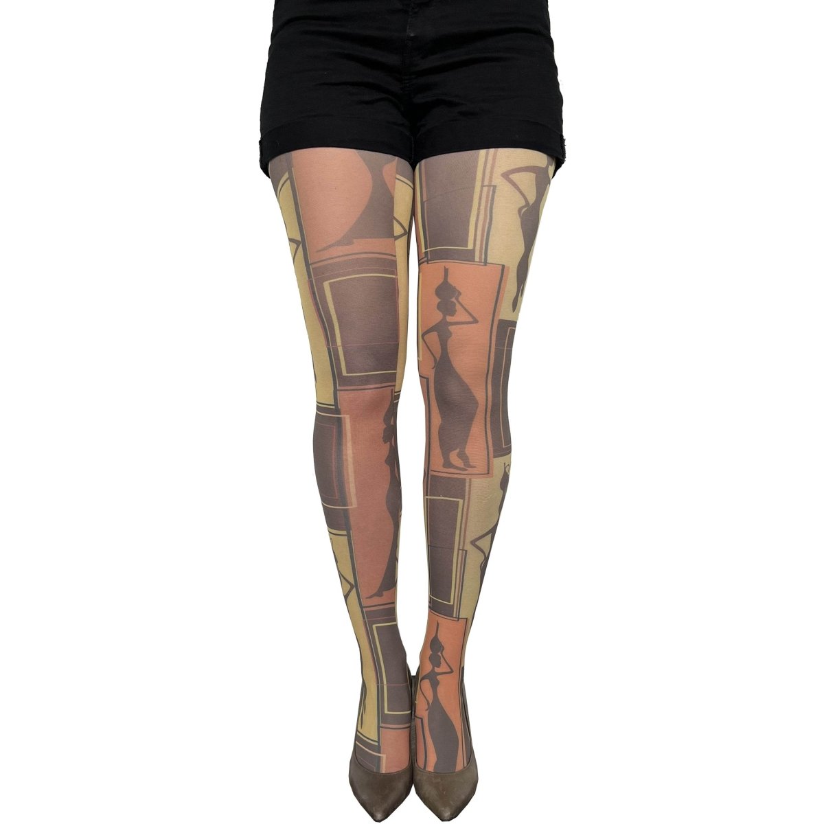 African Art Tights for Women - AQUALTA
