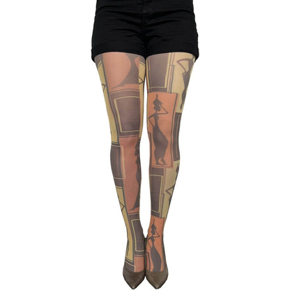 African Art Tights for Women - AQUALTA