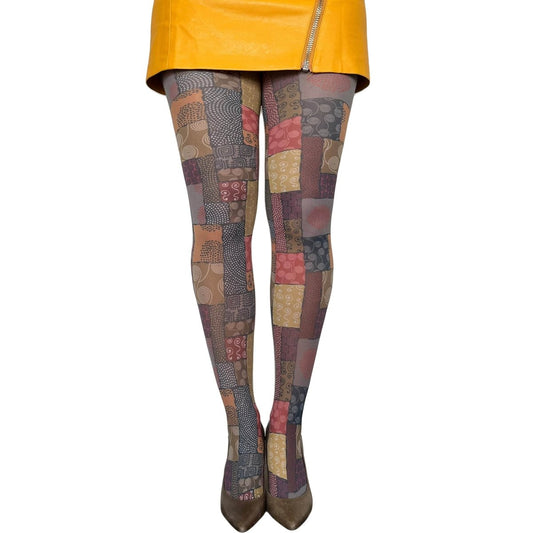 African Patchwork Tights for Women - AQUALTA