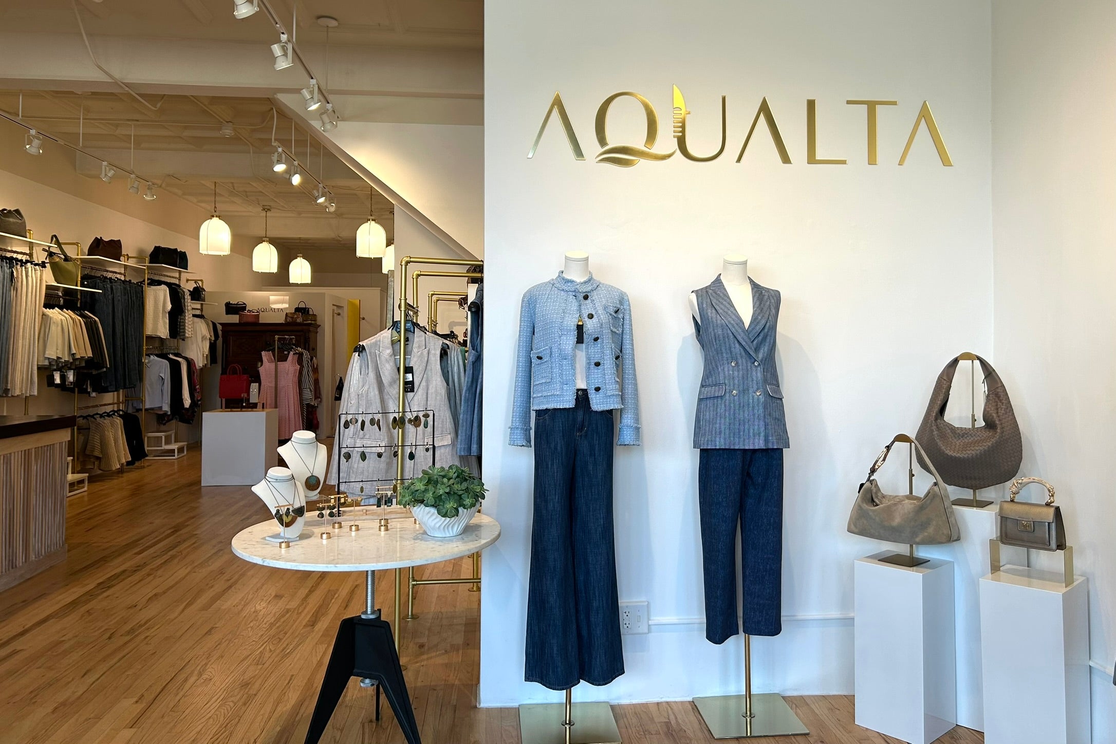 Italian fashion Aqualta Boutique Winnetka Illinois