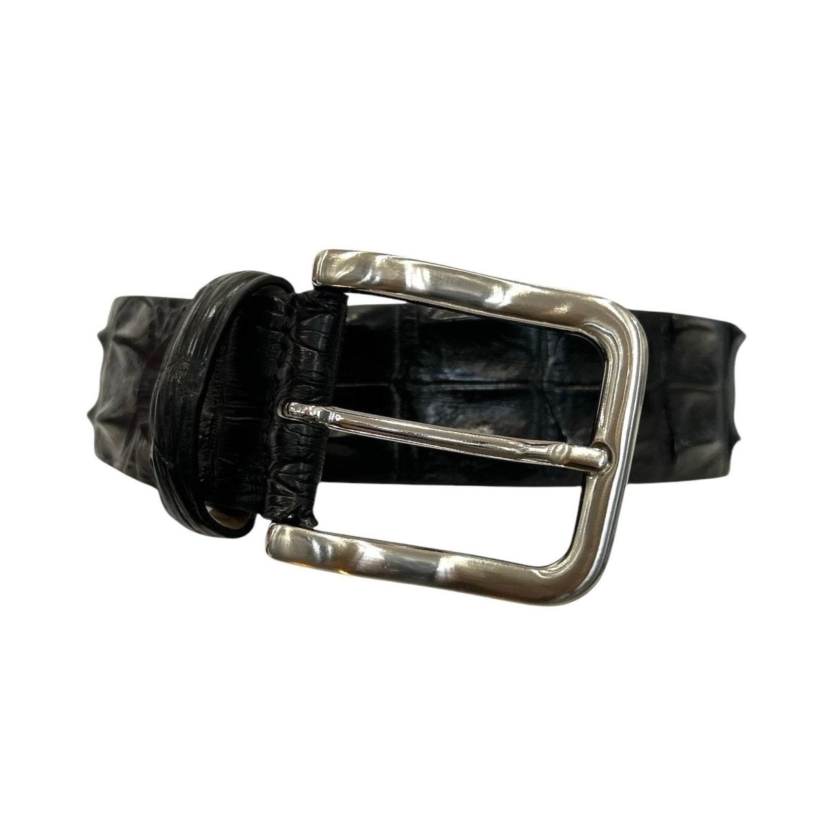 Belt Crocodile Black - AQUALTA