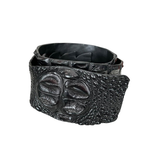 Belt Savana Crocodile Black - AQUALTA