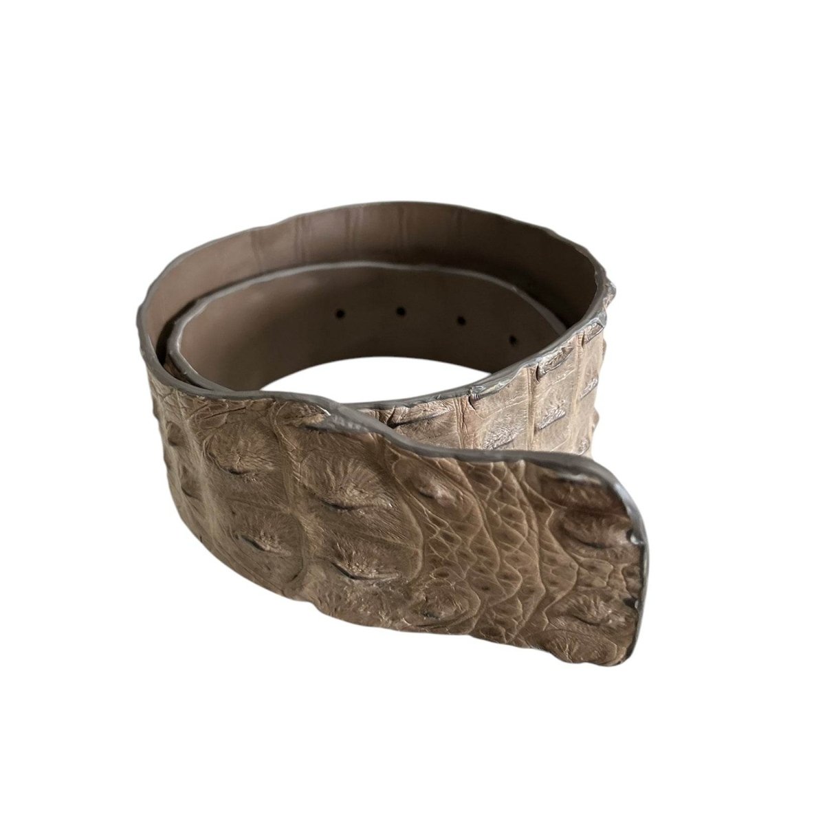 Belt Savana Crocodile Taupe - AQUALTA