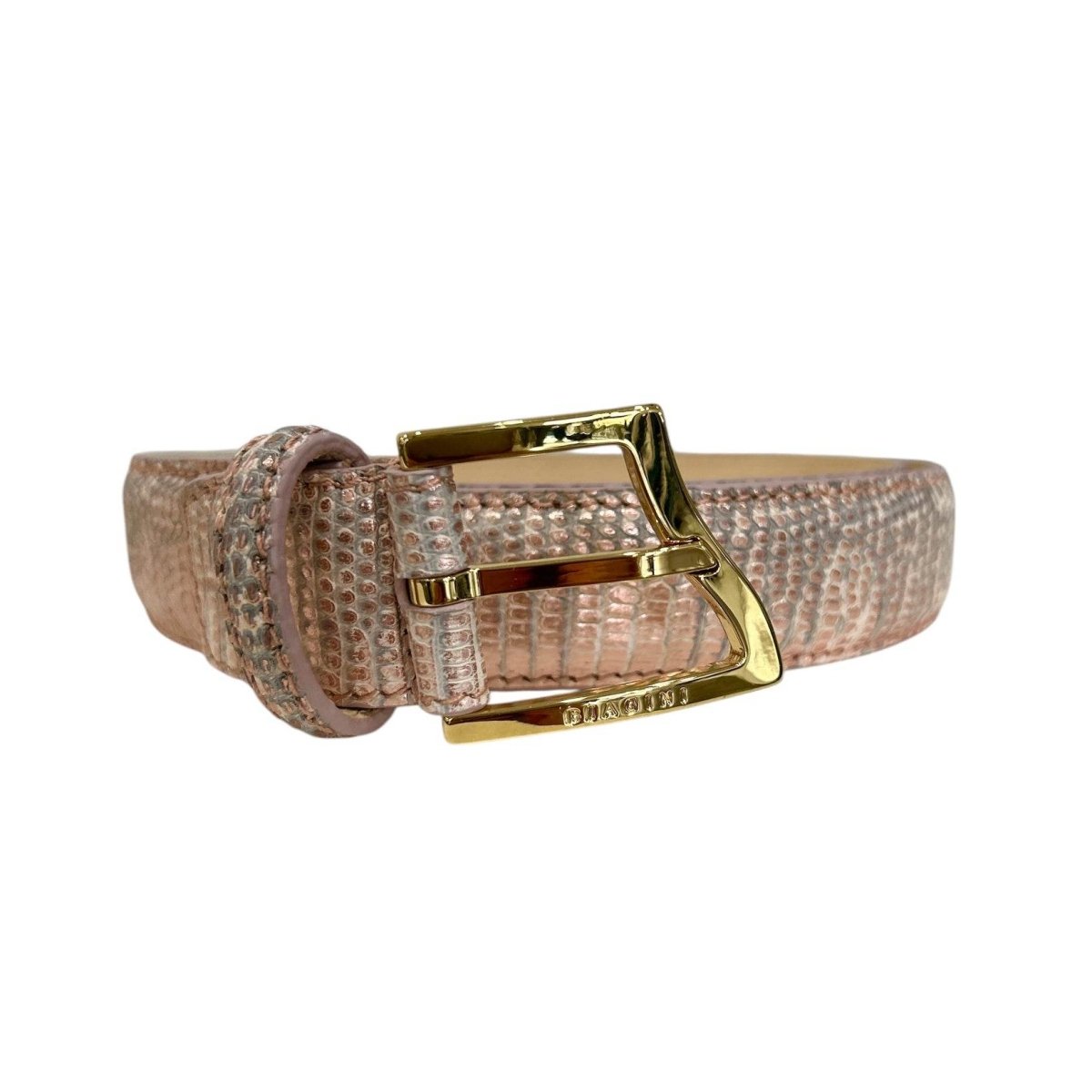 Belt Wave Classic Lizard Rose Gold - AQUALTA