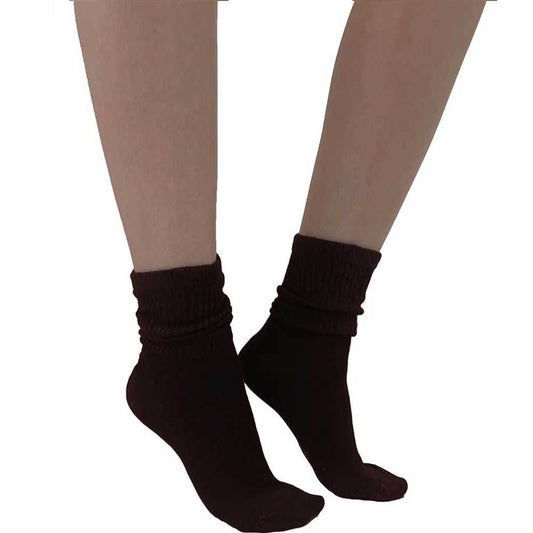 Black Extra Wide Bamboo Super Soft Socks For Women Malka Chic