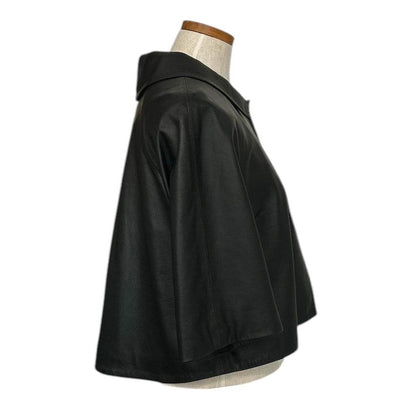 Leather Jacket Lido Black - AQUALTA