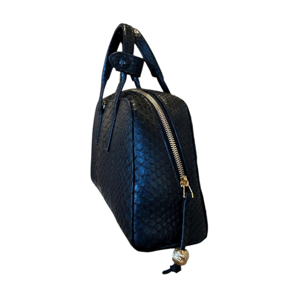 Black Python Bag Bowling Retro - AQUALTA