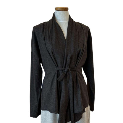 Blouse Jacket with Laces Chocolate - AQUALTA