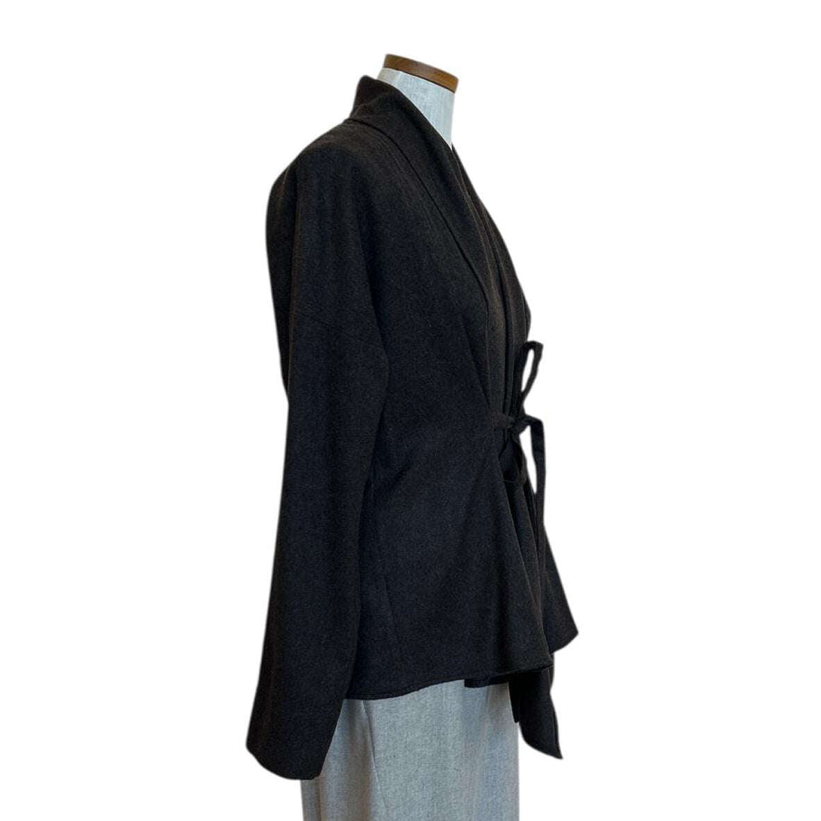 Blouse Jacket with Laces Chocolate - AQUALTA