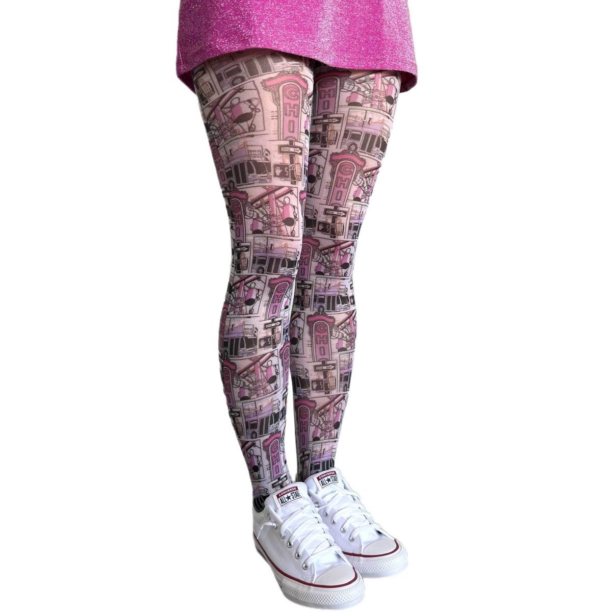 Chicago Street Art Tights by Mosher - AQUALTA