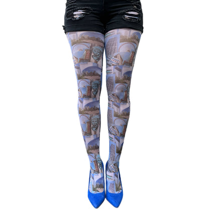 Step into style with these exclusive Malka Chic “ChiTown” Tights Sold At Aqualta