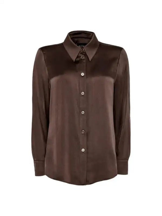 Collar Shirt Latia Matt Brown - AQUALTA