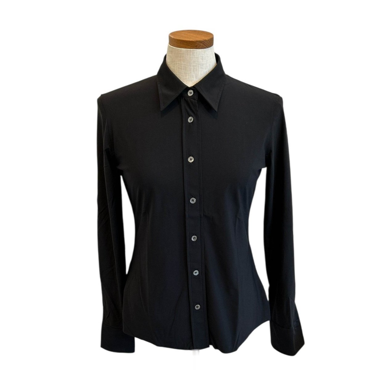 Collar Shirt Skin like Black - AQUALTA
