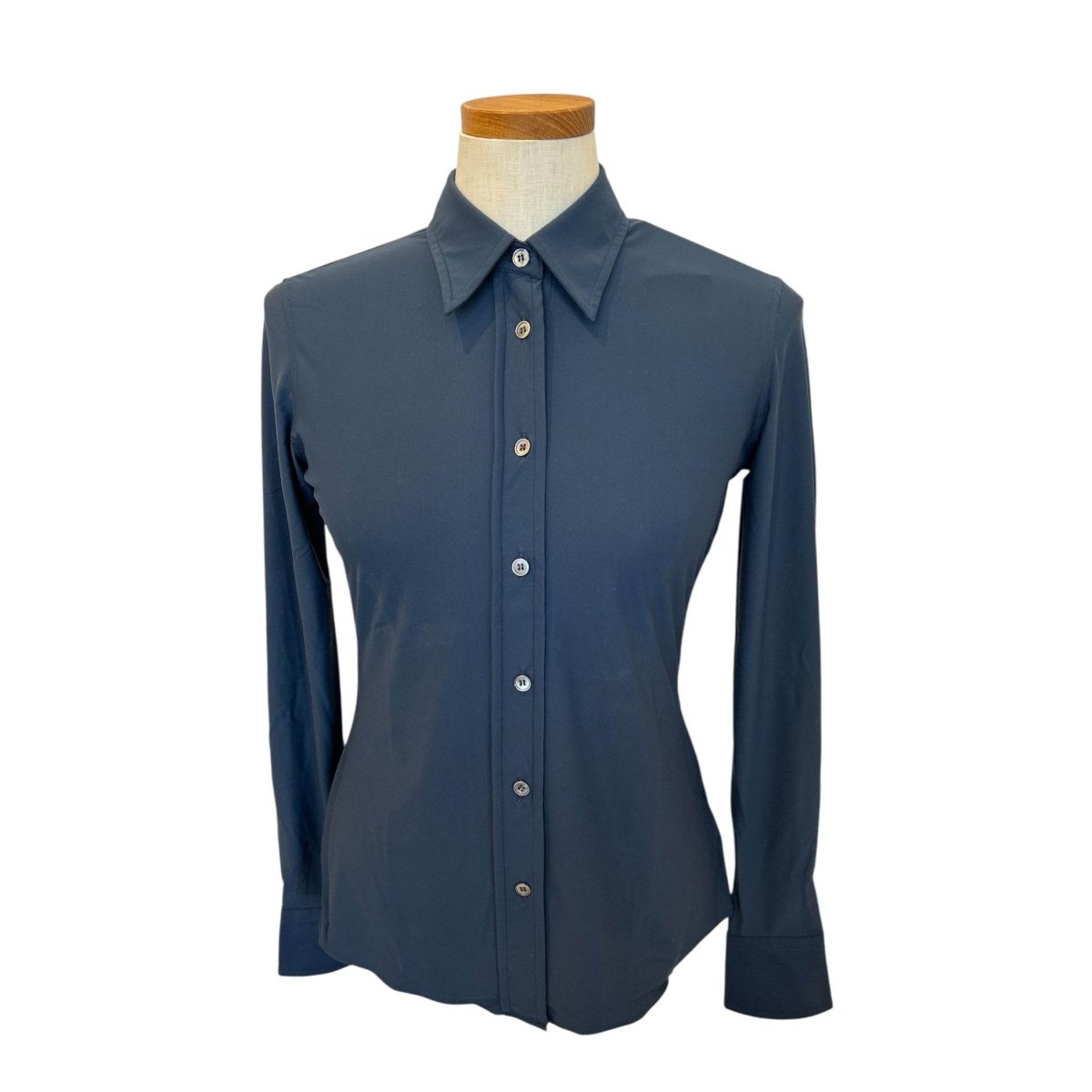 Collar Shirt Skin like Navy - AQUALTA
