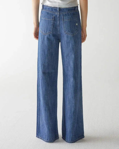 Denim Classic Mid waist Blue Japan - AQUALTA