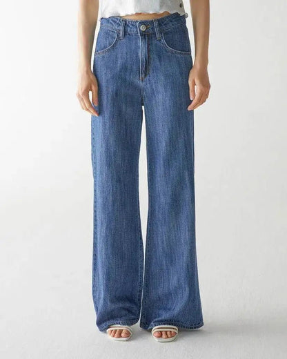 Denim Classic Mid waist Blue Japan - AQUALTA