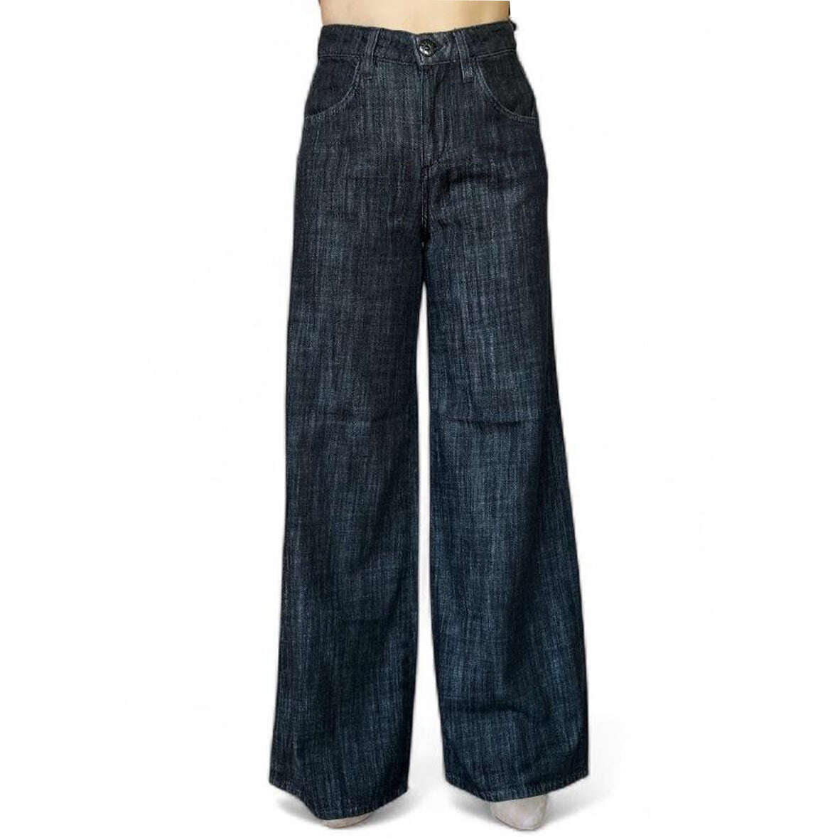 Denim Classic Mid waist faded Black Japan - AQUALTA