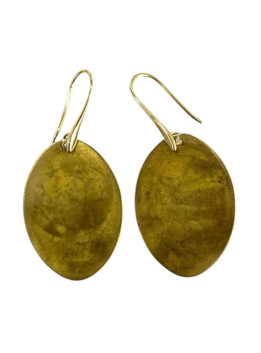 Earrings Geometric Brass & Copper Puglia - AQUALTA