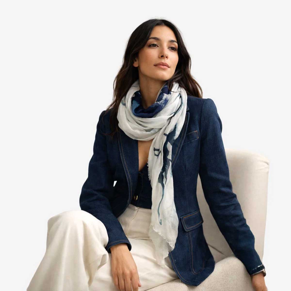 Silk Scarf Fragance Isabelle Gougenheim sold at Aqualta 3