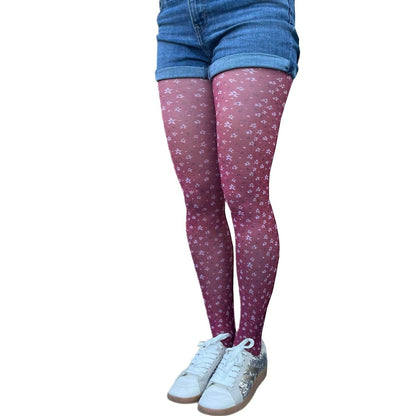 Heart Flower Tights For All Women - AQUALTA