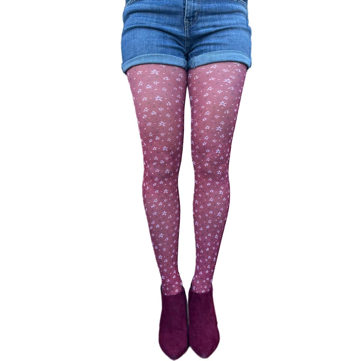 Heart Flower Tights For All Women - AQUALTA
