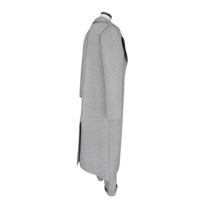 Picture of Back Herringbone Cream Long Coat Goodmatch sold at Aqualta