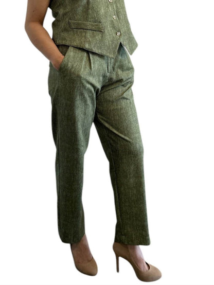 Jersey Pants Classic Green Stripes - AQUALTA