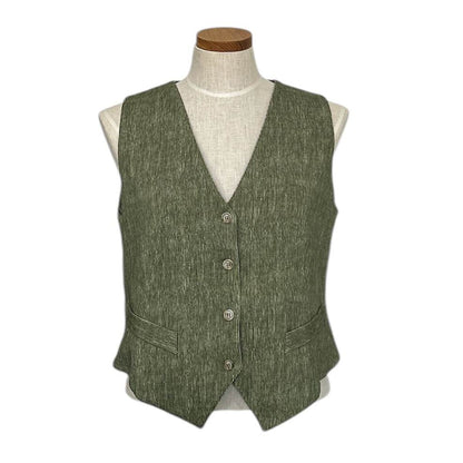 Jersey Vest Green Stripes - AQUALTA
