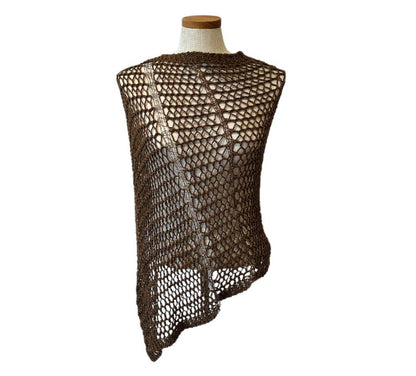 Knit Short Cape Bronze - AQUALTA