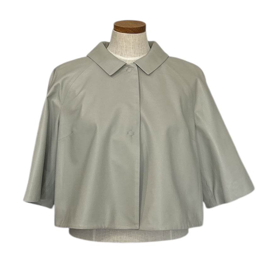 Leather Jacket Lido Pearl - AQUALTA