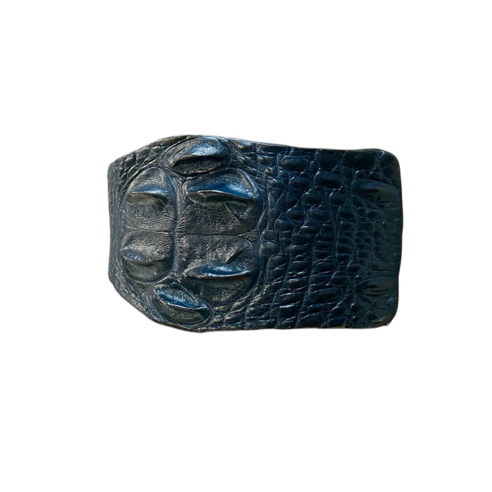 Belt Savana Crocodile Navy Blue - AQUALTA