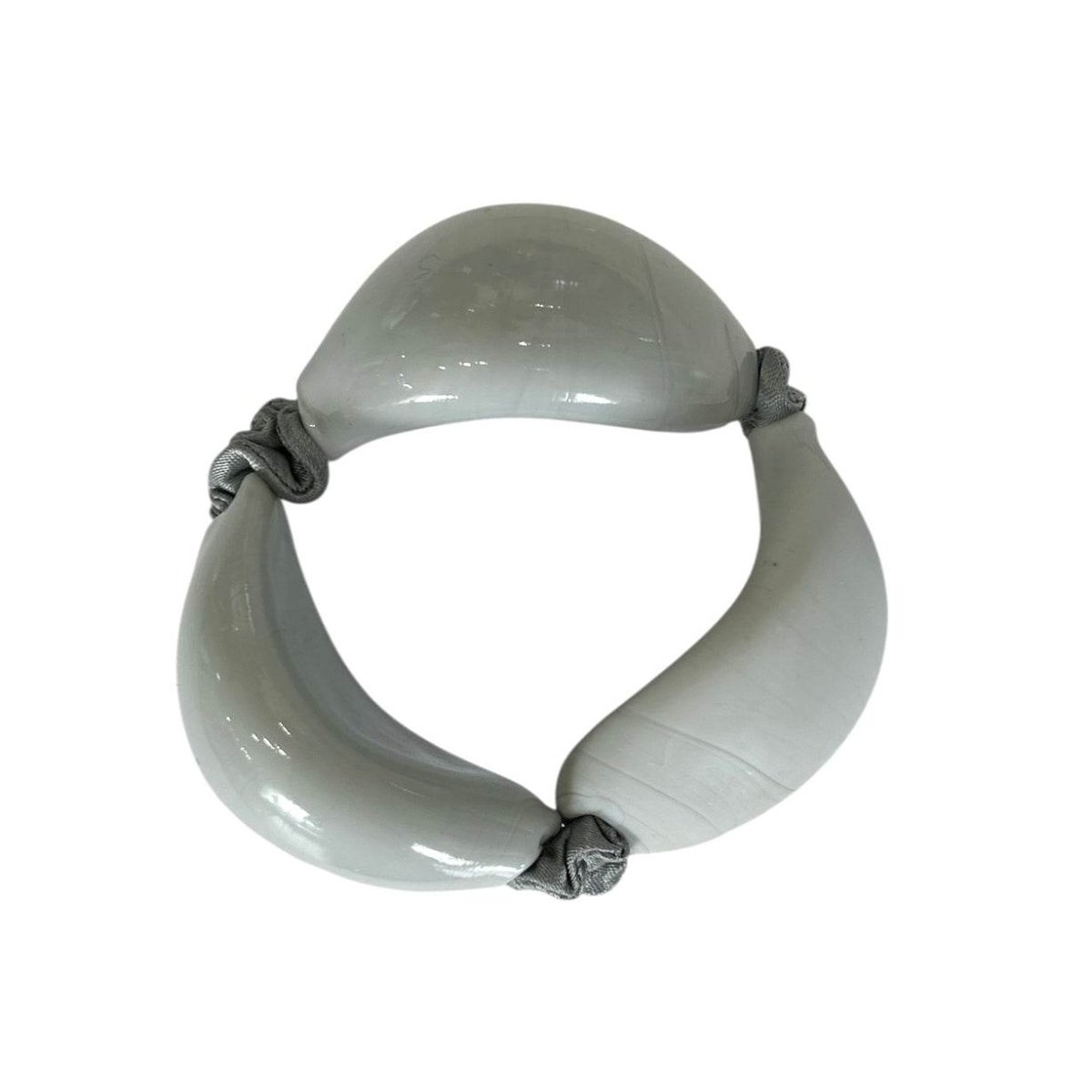 Murano Glass Bracelet Safiya Pearl - AQUALTA