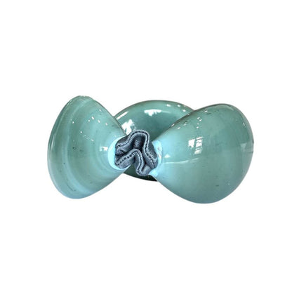 Murano Glass Bracelet Safiya Sage Green - AQUALTA