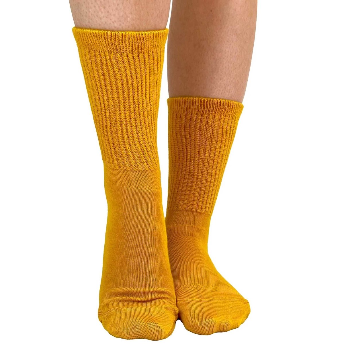 Mustard Bamboo Socks - AQUALTA
