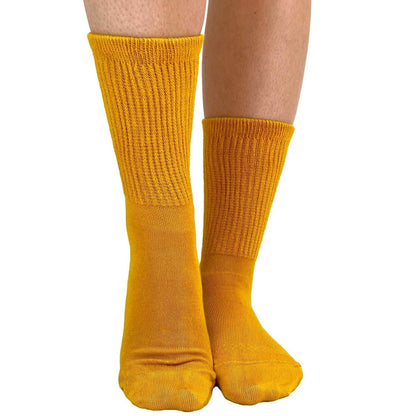 Mustard Bamboo Socks - AQUALTA