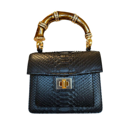 One of a Kind Handle bag Black - AQUALTA