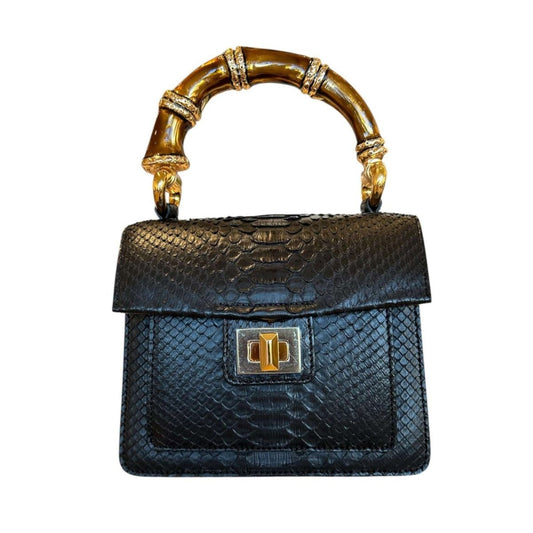 One of a Kind Handle bag Black - AQUALTA