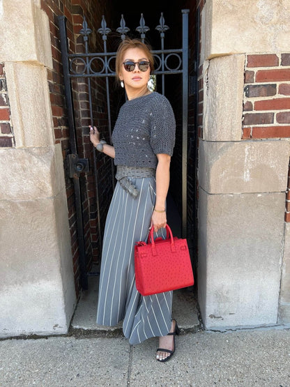 Ostrich Structure Bag Red - AQUALTA