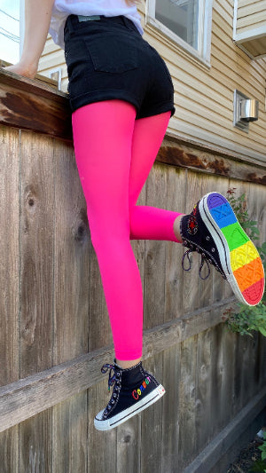 Discover Malka Chic's Selection of Footless Tights in Every Color & Style sold at Aqualta