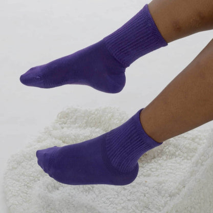 Purple Bamboo Socks - AQUALTA