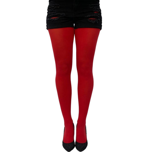Red Opaque Tights - AQUALTA
