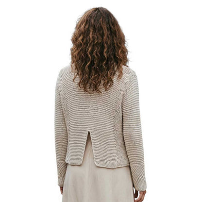 Sand Knit Crop long sleeves Sweater sold at Aqualta 5