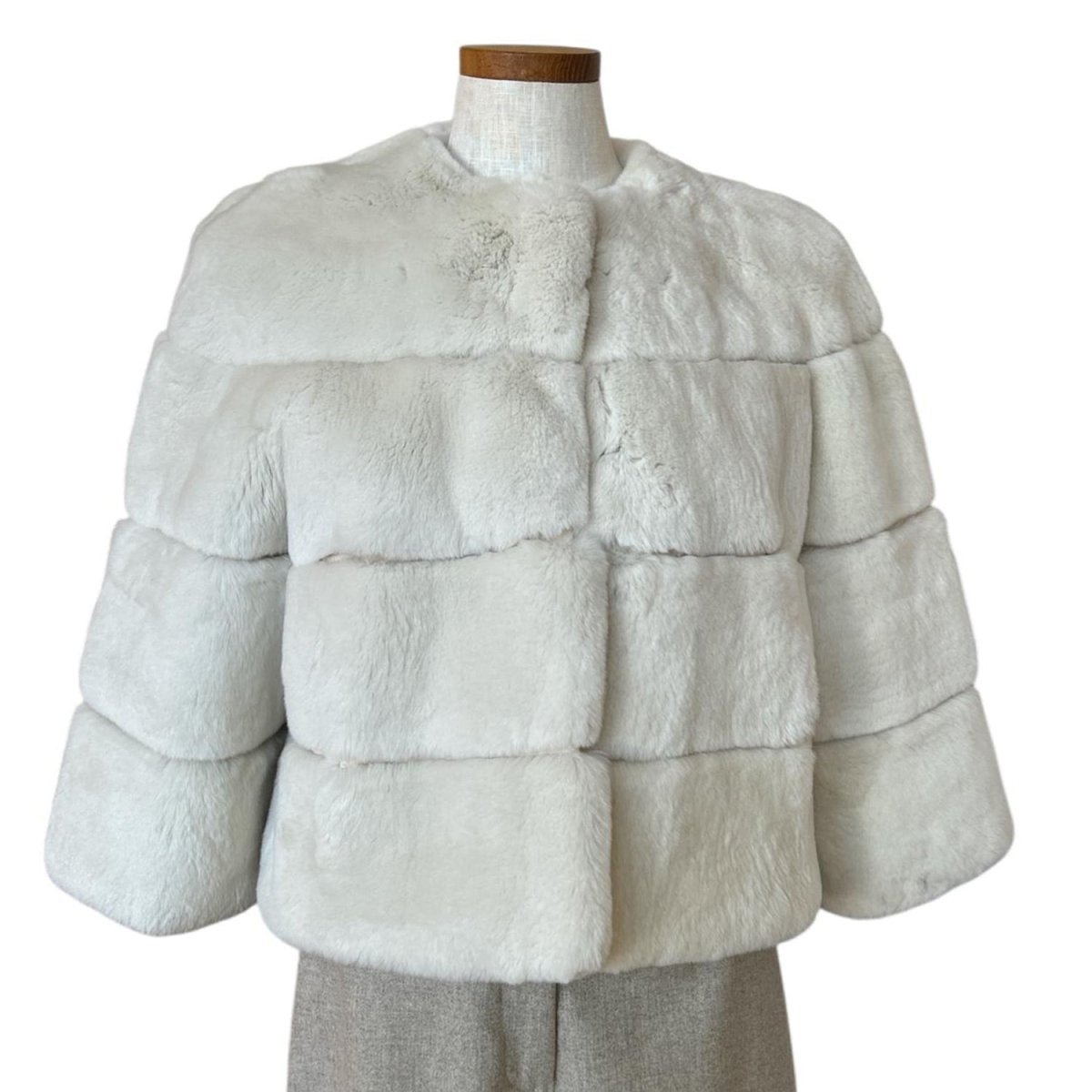 Short Rex Jacket Milk - AQUALTA