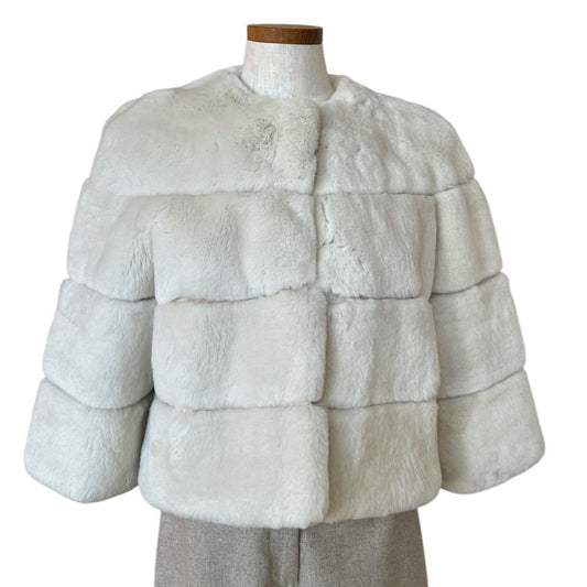 Short Rex Jacket Milk - AQUALTA