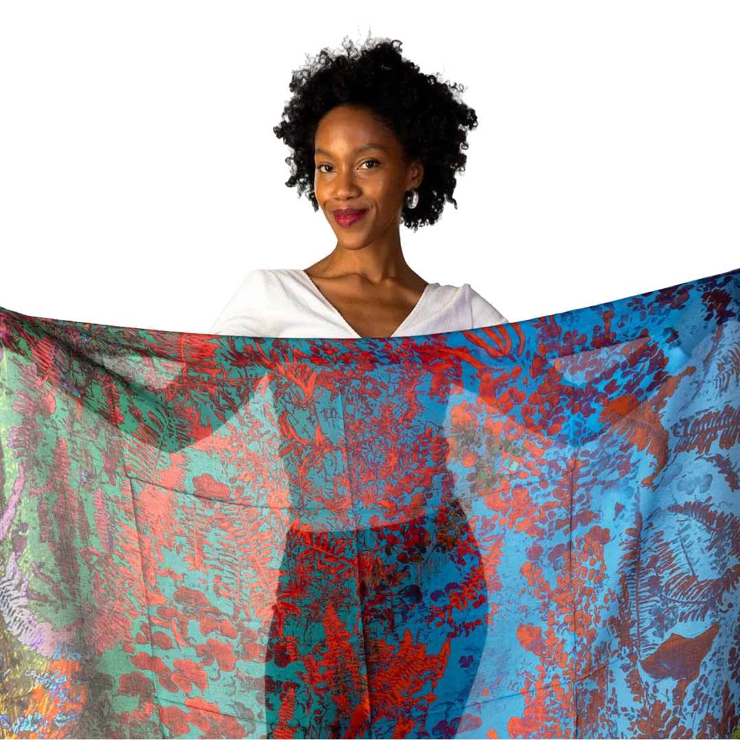 Silk Scarf Blossom - AQUALTA